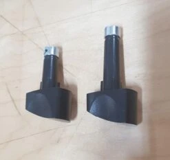 Dometic 2 X Knobs For RM2350 3 Way Fridge Selector And Thermostat - Black