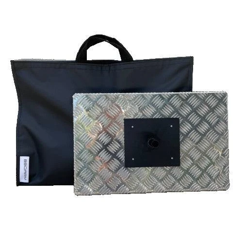 BBQARM Ripstop PVC Tray Bag To Fit Large Tray - Black 1 BBQARM Ripstop PVC Tray Bag To Fit Large Tray - Black