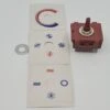 Heron Rotary Switch With Decal Suits Model 2.2 MK1 - Last Ones - No Longer Available