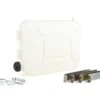 Autoterm Fuel Tank 13l - With Mounting Brackets - White