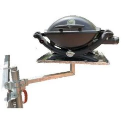 BBQARM Mate Arm Kit With Alloy Arm And Regular Aluminum Tray