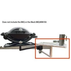 BBQARM Mate Arm Kit With Alloy Arm And Regular Aluminum Tray -RV Comfort Outlet Store BBQARM Mate Arm Kit Aluminum BBQARM 1628497272