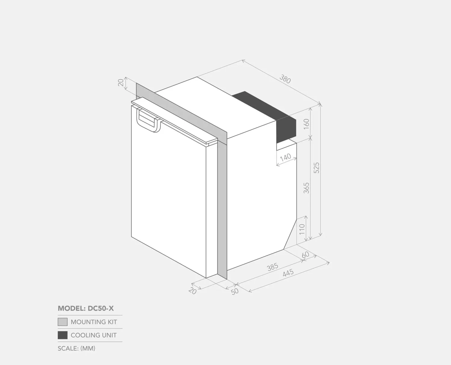 BUSHMAN DC50-X Upright 12volt Compressor Fridge 7 BUSHMAN DC50-X Upright 12volt Compressor Fridge - Image 7