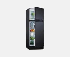 Bushman 280L XCD280 2-Way Fridge Black