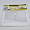 Caravan GAS LOUVERED VENT PLASTIC (275MM Wide X 250MM High)