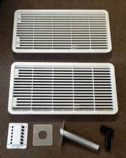 Complete 2x Vent Set For 3 Way Fridge Dometic Caravan Fridge Above 90 Litres