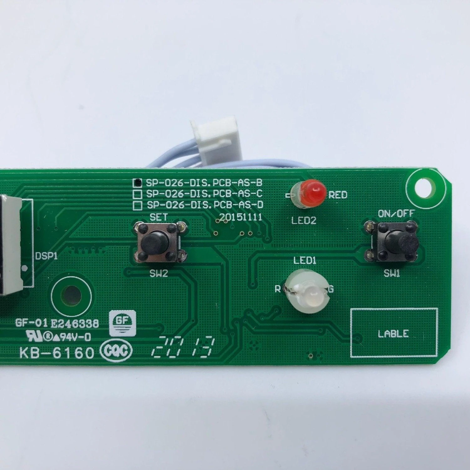 Dometic Waeco CF35 CF40 Digital Display Pcb Verb New Version 2 Dometic Waeco CF35 CF40 Digital Display Pcb Verb New Version - Image 2