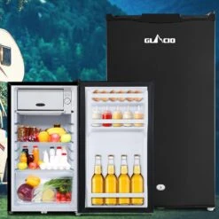 Glacio 95L Portable Fridge Bar Freezer Cooler Upright 12V/24V/240V Caravan 4WD Car Camping Black -RV Comfort Outlet Store Glacio 95L Portable Fridge Bar Freezer Cooler Upright 12V 24V 240V Caravan 4WD Car Camping Black Glacio 1625661488