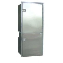 Isotherm CR195 Cruise Inox 195 Litre Stainless Steel Compressor Refrigerator - BLACK ONLY