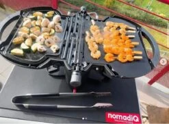 NomadiQ Portable Folding Gas BBQ -RV Comfort Outlet Store Nomadiq Portable Folding Gas BBQ BBQARM 1682408492
