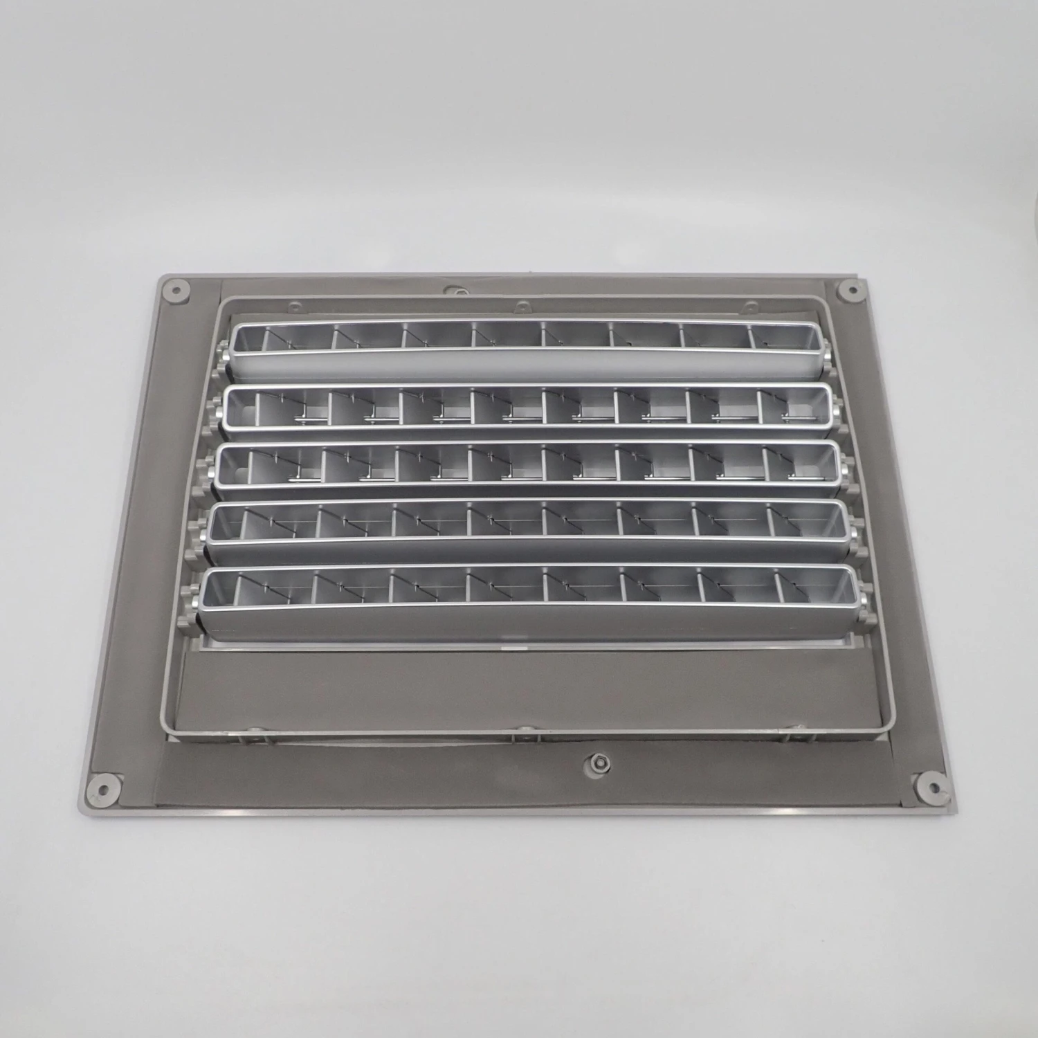 Replacement Aircommand Heron Front Panel Silver - 2 Piece Type Replaces Older Single Panel - Knobs Not Included. 2 Replacement Aircommand Heron Front Panel Silver - 2 Piece Type Replaces Older Single Panel - Knobs Not Included. - Image 2