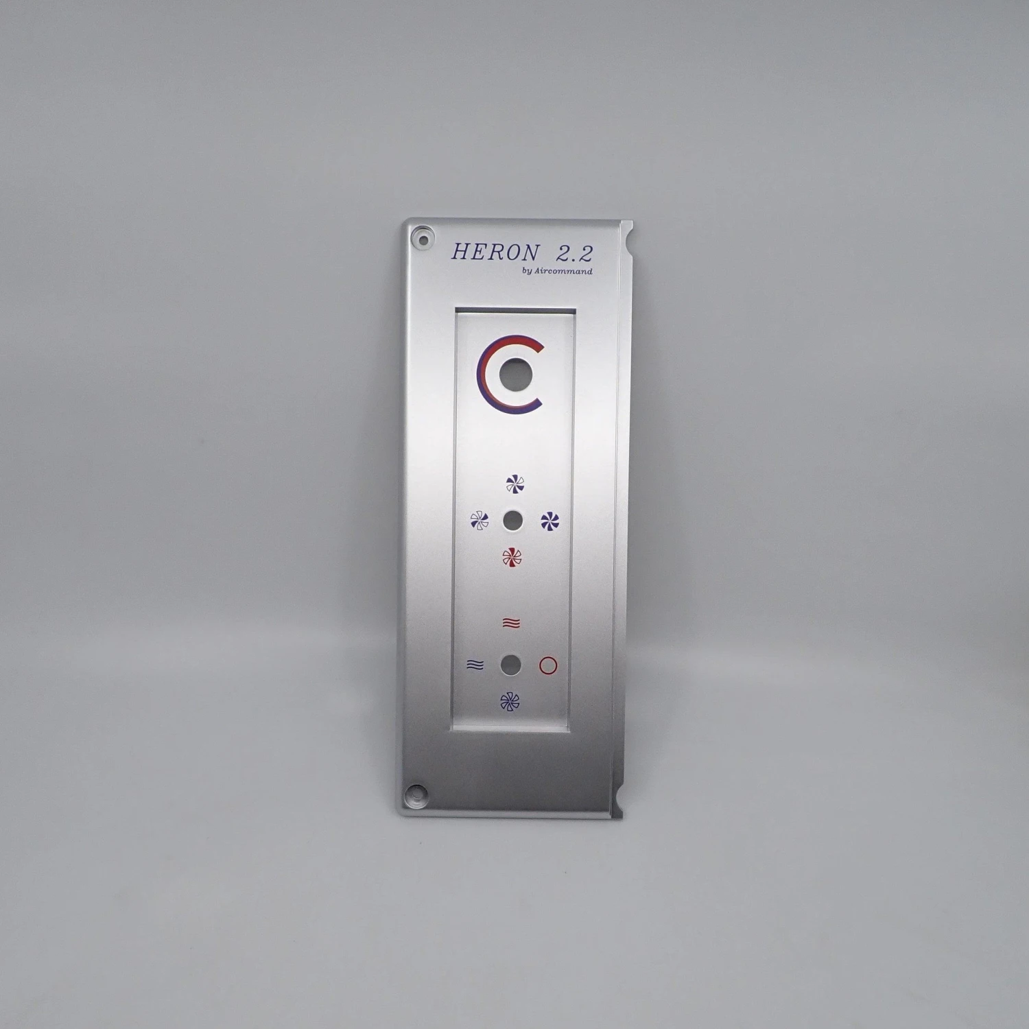 Replacement Aircommand Heron Front Panel Silver - 2 Piece Type Replaces Older Single Panel - Knobs Not Included. 4 Replacement Aircommand Heron Front Panel Silver - 2 Piece Type Replaces Older Single Panel - Knobs Not Included. - Image 4