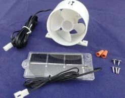 Solar Fridge Fan For 3 Way Fridges Caravan And RV