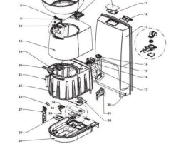 Thetford Cassette Toilet C250 Reed Switch Holder - Last One