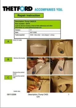Thetford SC200 C2 C400 C200 Cassette Toilet Water Pump Caravan Motorhome Toilet 7 Thetford SC200 C2 C400 C200 Cassette Toilet Water Pump Caravan Motorhome Toilet -RV Comfort Outlet Store Thetford SC200 C2 C400 C200 Cassette Toilet Water Pump Caravan Motorhome Toilet Thetford 1600858898