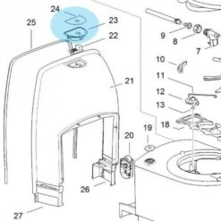 Thetford SC220 CONTROL PANEL ASSY