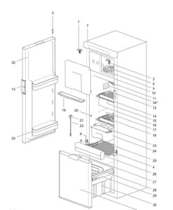 Thetford Slide Out Box For Thetford N3141