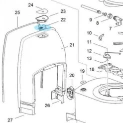 Thetford Toilet PCB For SC220 Cassette Toilet
