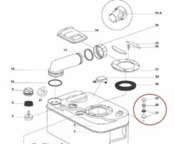 Vent Button To Fit Thetford C2,C3,C4 And C200 Cassette -RV Comfort Outlet Store Vent button to fit Thetford C2 C3 C4 and C200 cassette Thetford 1637537973
