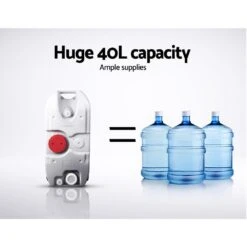 Weisshorn 40L Grey Portable Wheel Water Tank Free Shipping 9 Weisshorn 40L Grey Portable Wheel Water Tank Free Shipping -RV Comfort Outlet Store Weisshorn 40L Portable Wheel Water Tank Grey Everything Caravans 1624192578